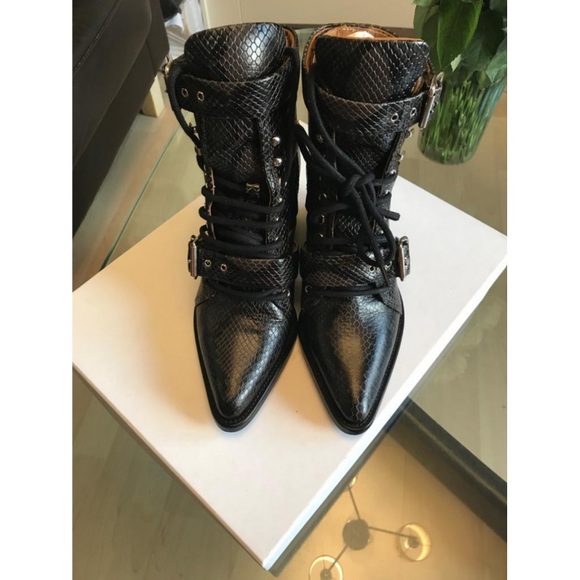 Chloe Rylee boots, Black, size 37.5. - Picture 6 of 8